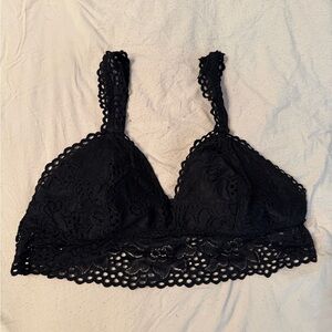 Aerie Black Lace Bralette